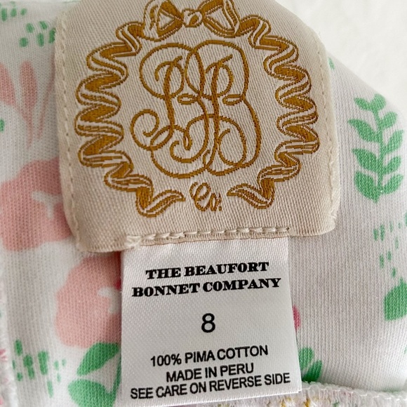 The Beaufort Bonnet Company Dowell Day Top Winchester Wildflower 8 Pima Cotton - Picture 4 of 5